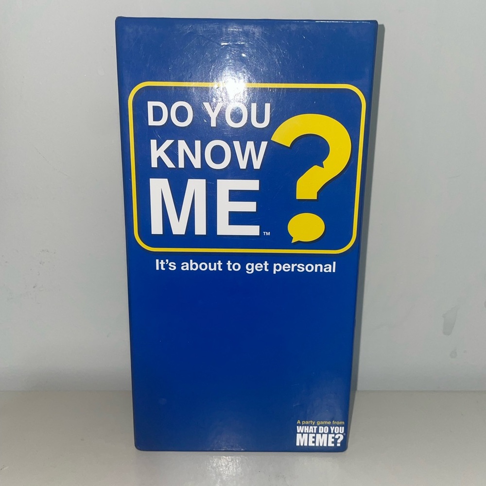 Do You Know Me? Card Game